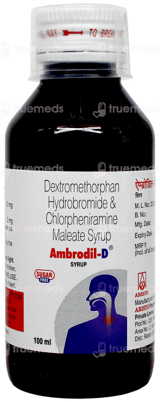 Ambrodil D Sugar Free Syrup 100Ml
